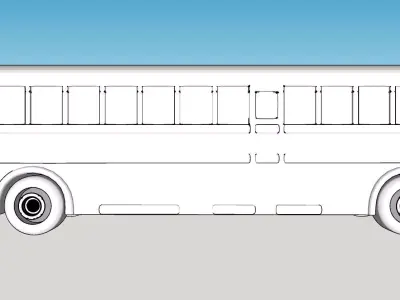 School Bus 3D print model purchase
