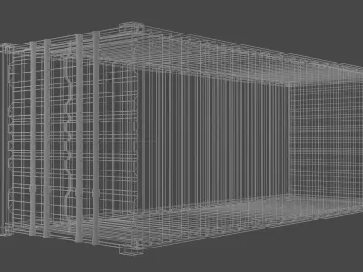 Cargo Container 3D model buy