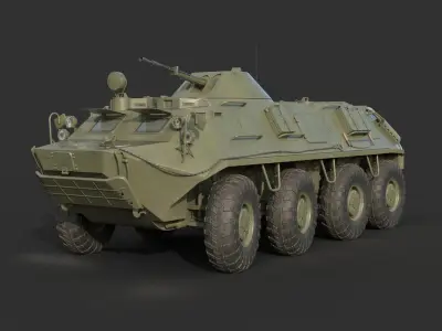 APC BTR-60 3D model