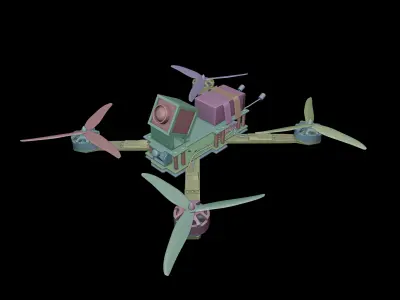 FPV DRONE - GENERIC 3D model