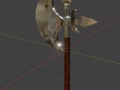 ANCIENT AXE  3D model