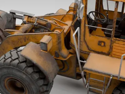  Bulldozers 3D model