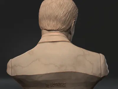 Leonardo DiCaprio   3D print model