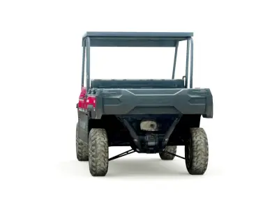 2022 Kawasaki Mule PRO-FX Low-poly 3D model