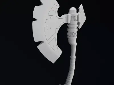 Viking Axe 3D model order
