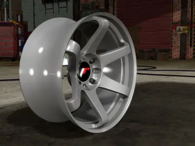 Japan Racing 3 - JR3 Free low-poly 3D model