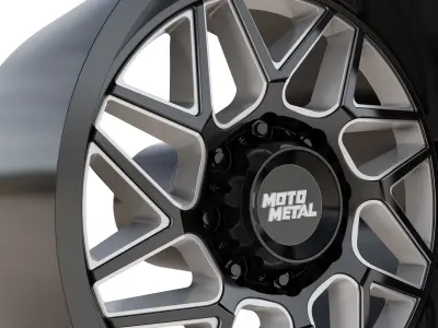 MOTO METAL TURBINE WHEEL 3D MODEL 3D model