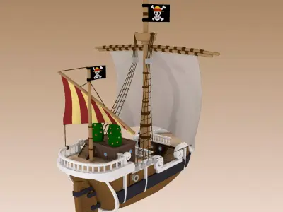 Going Merry - One Piece 3D model purchase