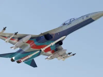 F-CK-1 CD Fighter  Taiwan  3D model