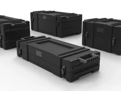 Box-Military Case 3D model