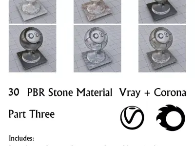 30 PBR Stone Material Part 3 Texture