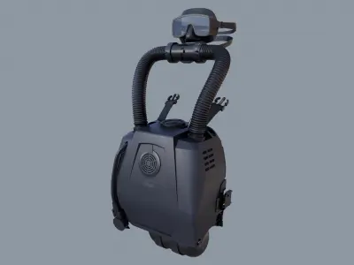 LAR 8000 Tactical Diving Rebreather  purchase 3D model