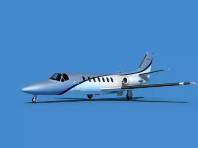 Cessna Citation V 560 Encore V08 3D model