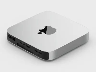 Mac mini Apple Silicon M1 2021 Desktop Computer 3D model