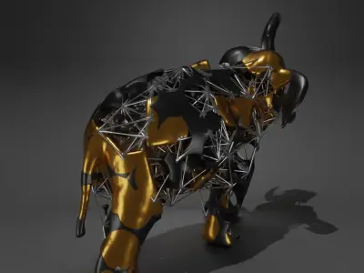 elaphent 3D model