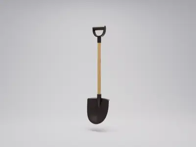 Spade Free 3D model