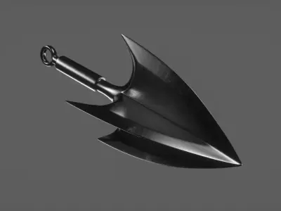 Anchor shovel 3D model