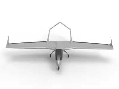 SPY UAV  Low-poly 3D model