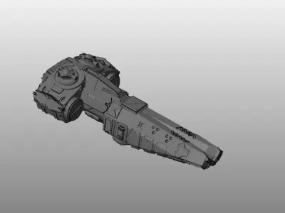 SKY RELICS - 38 STAR RUNNER 3D print model