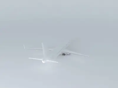 swiss fly 737 800 Free 3D model