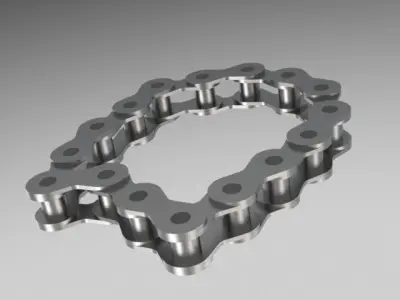 Chain Free 3D model buy