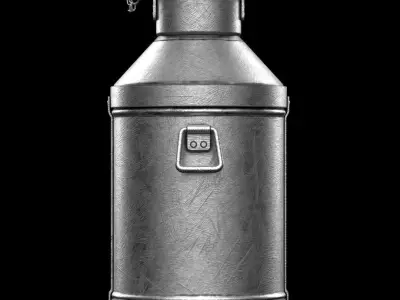 Milk Can 3D model buy