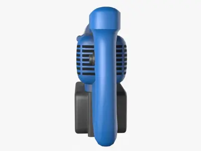 Concrete Vibrator Low-poly 3D model