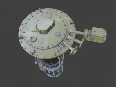 Transformer on-load tap changer OILTAP MS 3D model