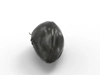 Vintage Leather Football 3D model