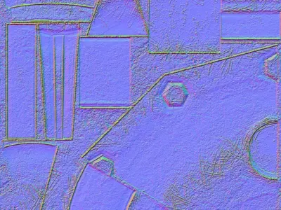 Tank    t 60 Low-poly 3D model