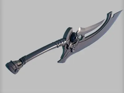 Sci-fi Sword 3D model 3D model purchase