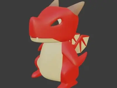Baby Dragon 3D model purchase
