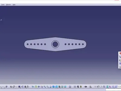 9G Servo 3D model