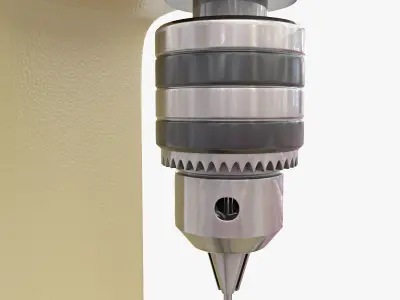 Sewing machine for fastening printed materials 3D model