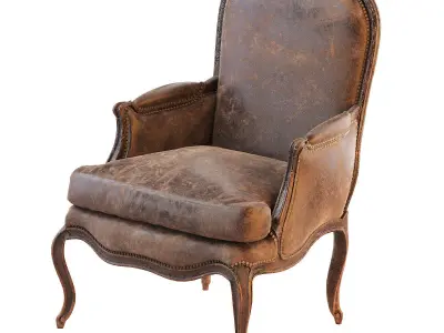 L XV BERGERE armchair 3D model