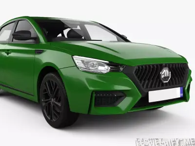 2021 Compact Sedan 3D model