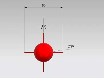 Rocket version 3 3D print model