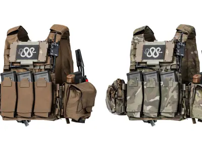 SPIRITUS SYSTEMS JSTA POUCH Low-poly 3D model