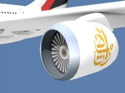 Airbus a380  3D model