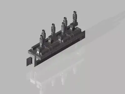 Extraction System Free 3D model