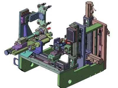 FPC Automatic Laminating Machine 3D model