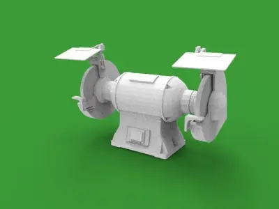 grinding machine 3D print model
