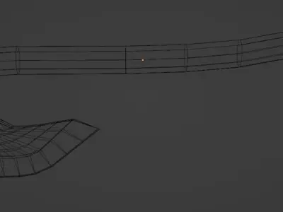 Battle axe 3D model 4