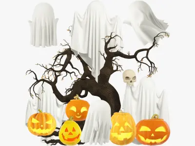 Halloween Collection V2 3D model