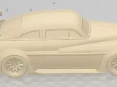 Mercury Eight 1949 Tuning Printable Car 3D print model
