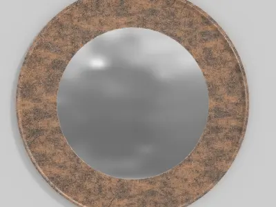 Nkuku Yakira Mirror  3D model