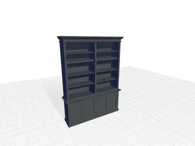 Gerold Display Cabinet 3D model