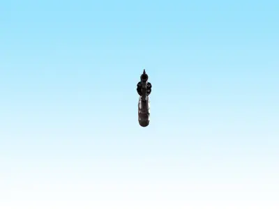 Colt Kodiak Revolver Modeling 3D Low-poly 3D model