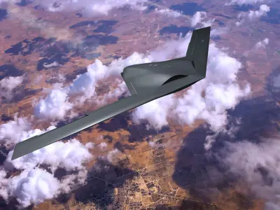 Gambit 4 UAV 3D model