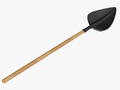 Shovel gardening 06 3D model